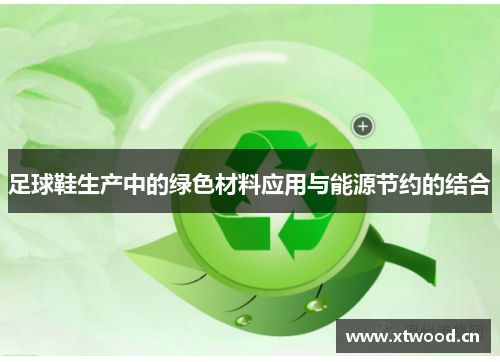 足球鞋生产中的绿色材料应用与能源节约的结合